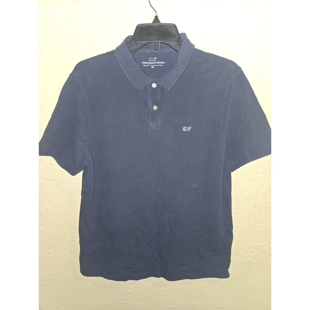 Vineyard Vines Men's Polo Shirt, Navy Blue, Size Medium